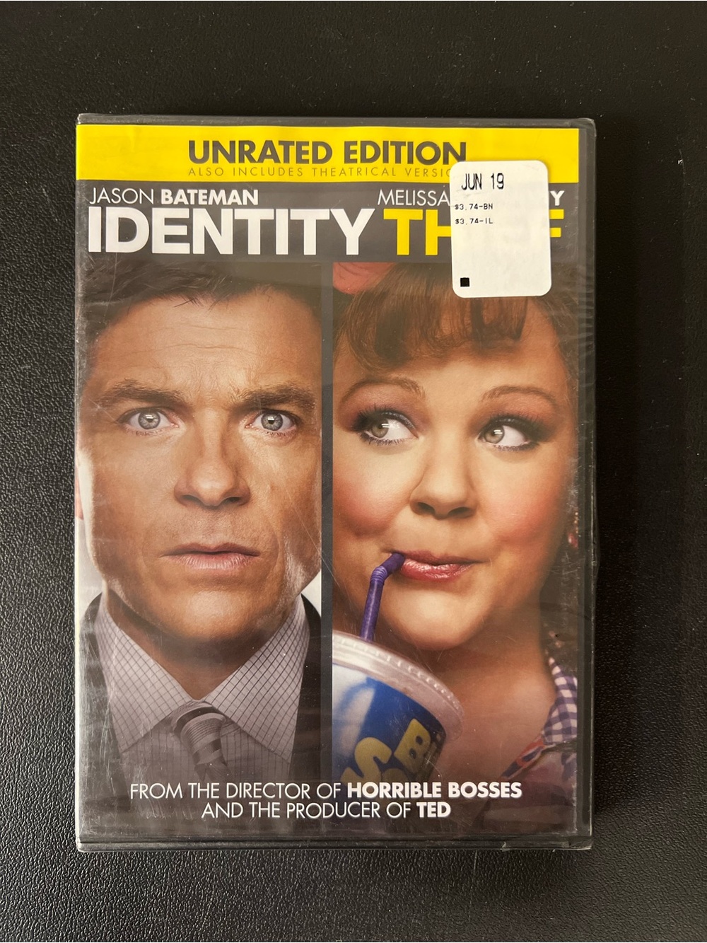 Identity Thief (DVD, 2013, Unrated Edition) New Sealed